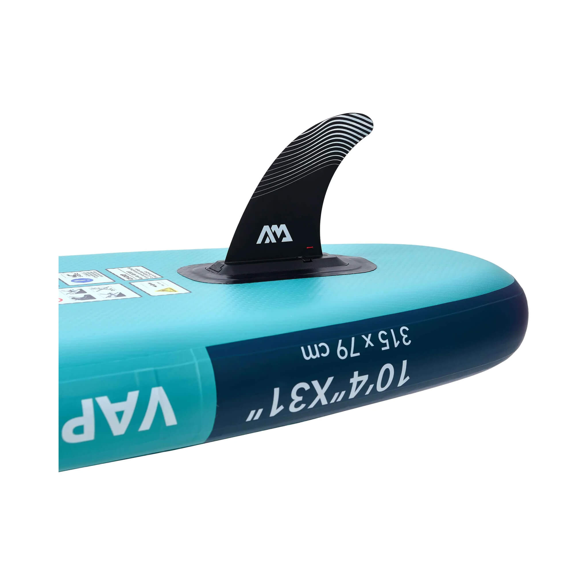 Paddle surf hinchable Aqua Marina Vapor 305 cm, todoterreno, con almohadilla de EVA estriada Sand Ripple [BT-23VAP] (SAK60532)