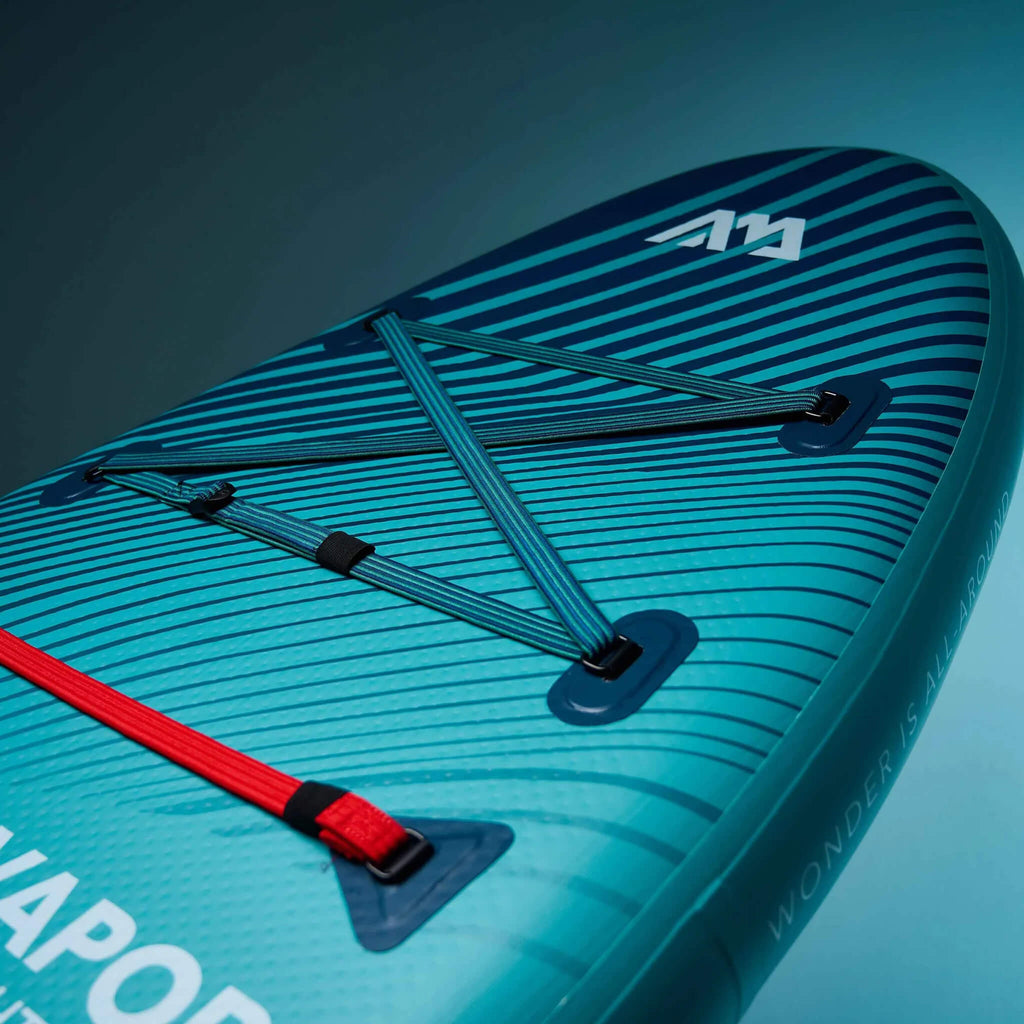 Paddle surf hinchable Aqua Marina Vapor 305 cm, todoterreno, con almohadilla de EVA estriada Sand Ripple [BT-23VAP] (SAK60532)