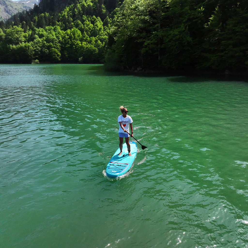 Paddle surf hinchable Aqua Marina Vapor 305 cm, todoterreno, con almohadilla de EVA estriada Sand Ripple [BT-23VAP] (SAK60532)