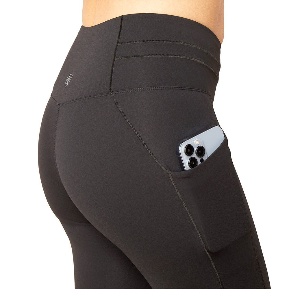 Mallas de montar Ariat Eos 2.0 Knee Patch para mujer – Leggings ecuestres de alto rendimiento con bolsillos