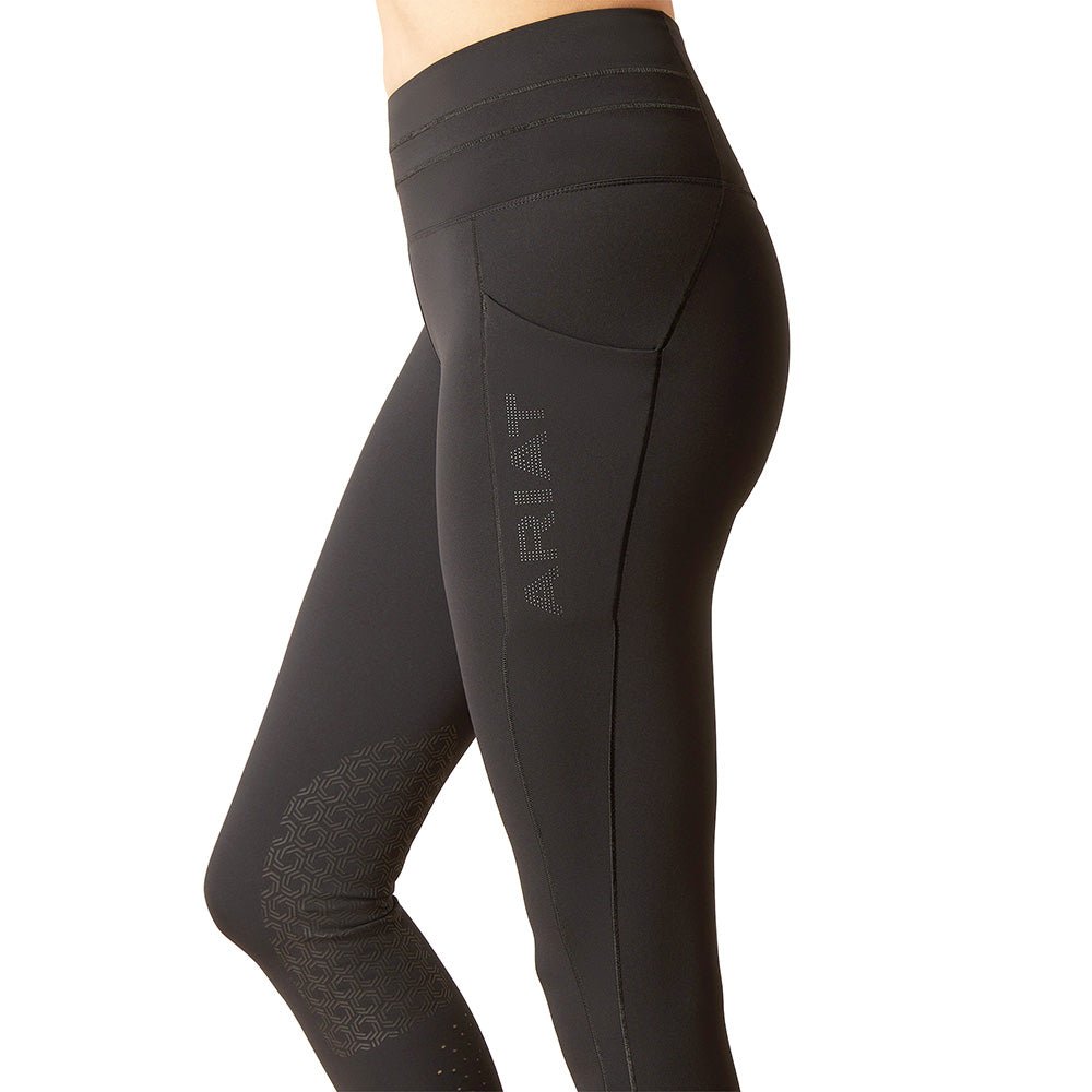 Mallas de montar Ariat Eos 2.0 Knee Patch para mujer – Leggings ecuestres de alto rendimiento con bolsillos