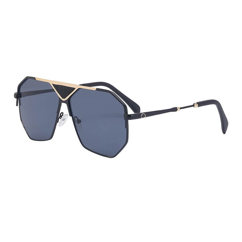Vintage Hollow Out Metal Sunglasses For Men