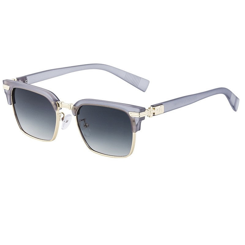 Men's Retro UV Protection Square Sunglasses