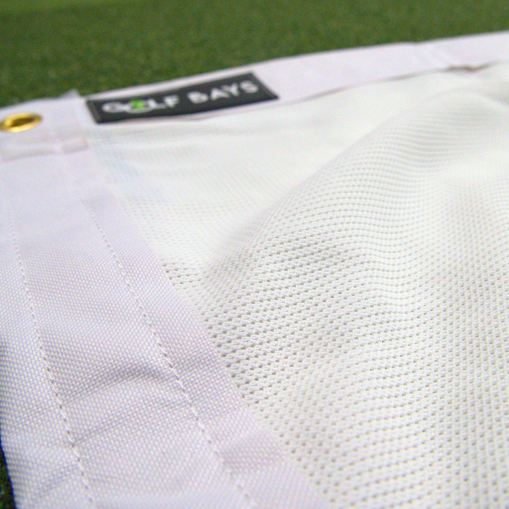 GolfBays Pantalla de impacto con deflector de punto cerrado para simulador