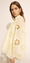 Libbie Lace Blouse – Lemon