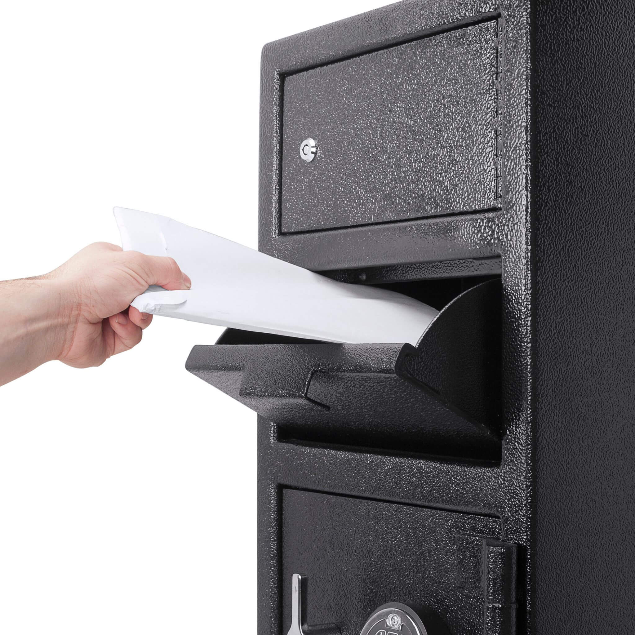Caja fuerte de depósito grande de acero de alta resistencia Barska de 0.78 pies cúbicos con teclado digital (SAK75106)