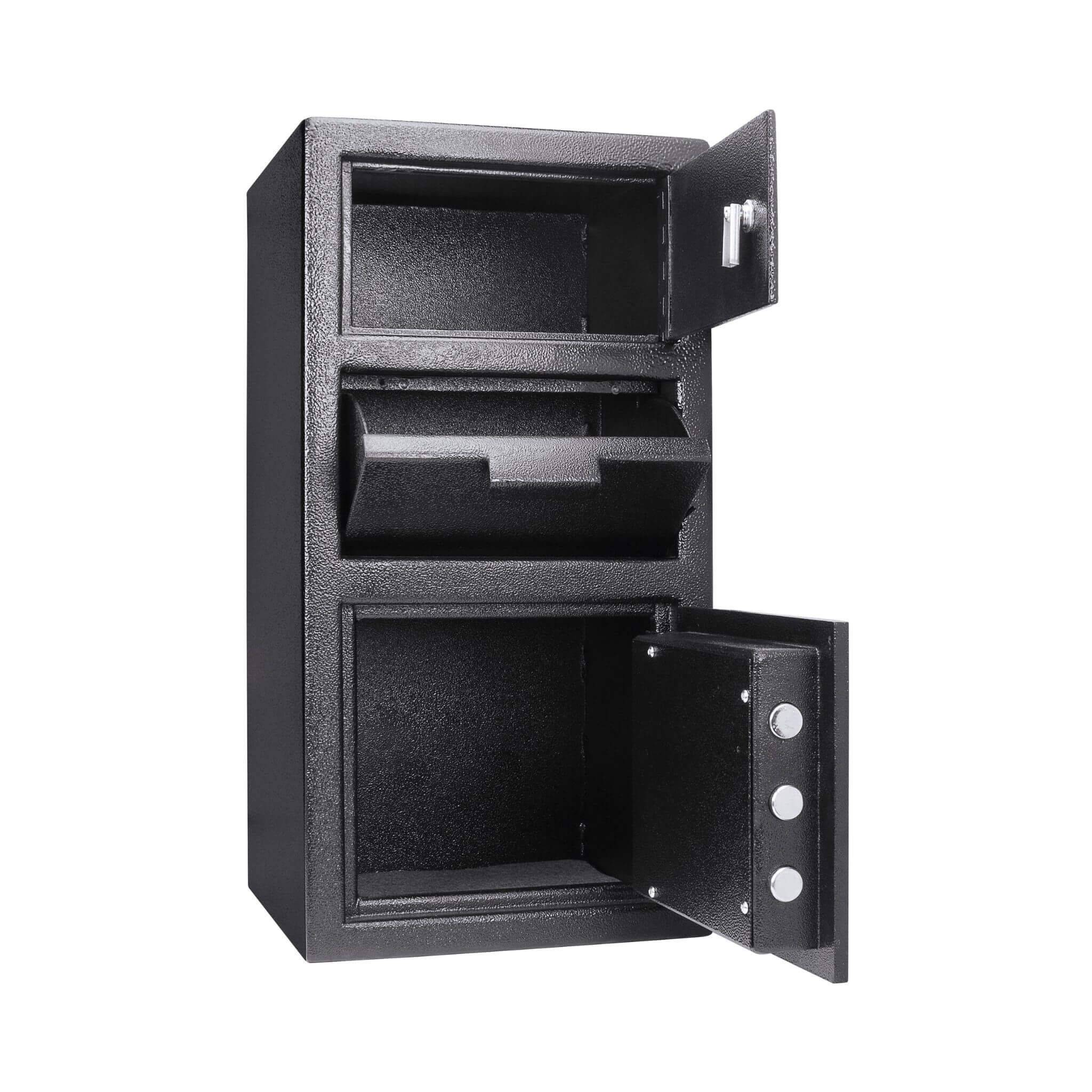 Caja fuerte de depósito grande de acero de alta resistencia Barska de 0.78 pies cúbicos con teclado digital (SAK75106)