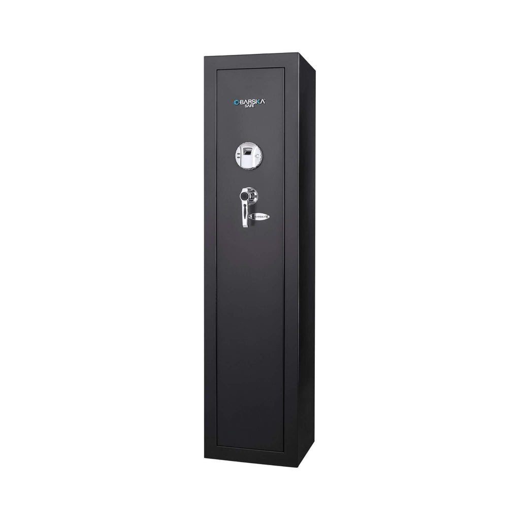Barska 5.51 CF Tall Biometric Rifle Safe With Biometric Keypad (SAK90412)