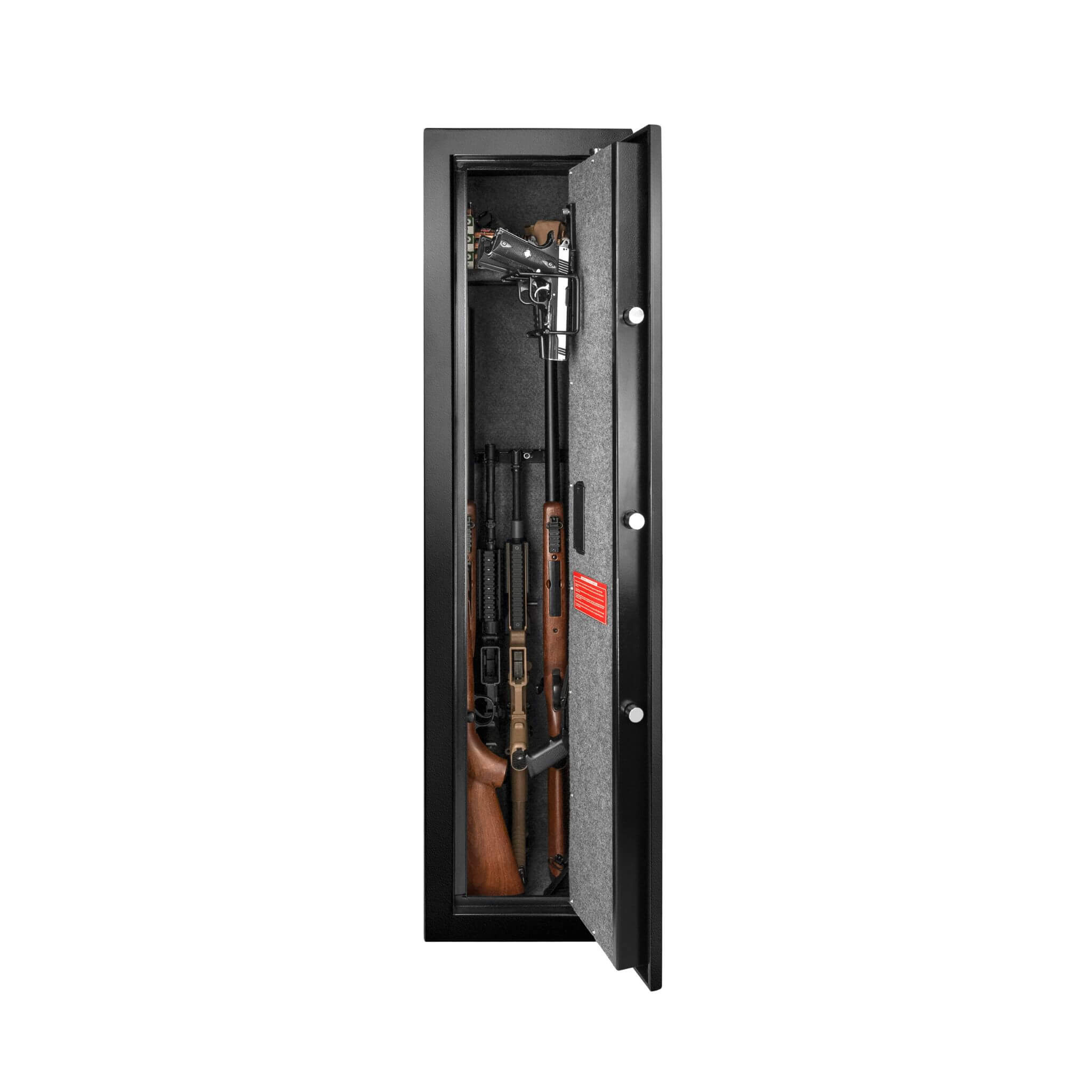 Caja fuerte biométrica alta para rifles Barska de 5.51 pies cúbicos con teclado biométrico (SAK90412)