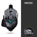 Ratón Forerunner Esports Gaming con cable mecánico macro de metal pesado silencioso