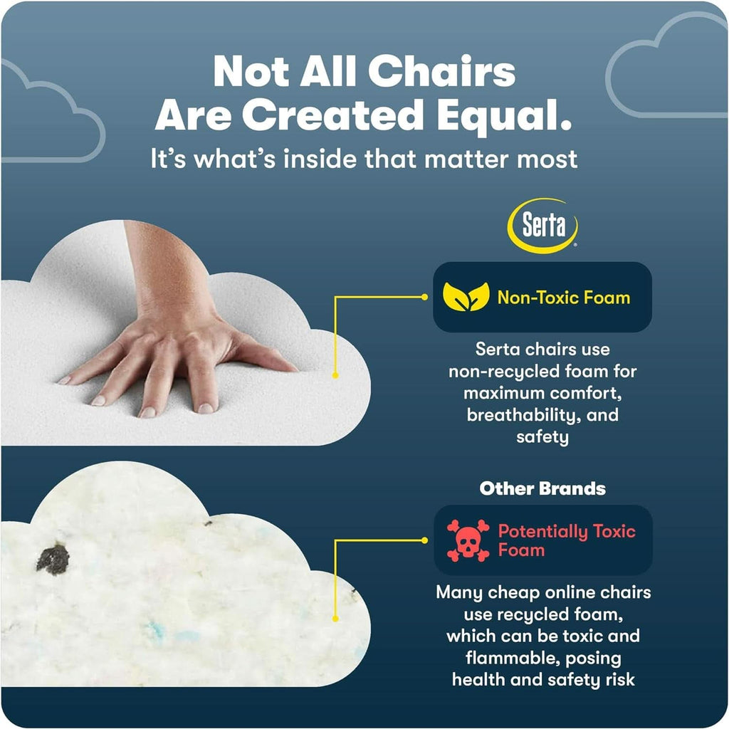 Sillón Ejecutivo Negro con Tecnología Lumbar de Aire