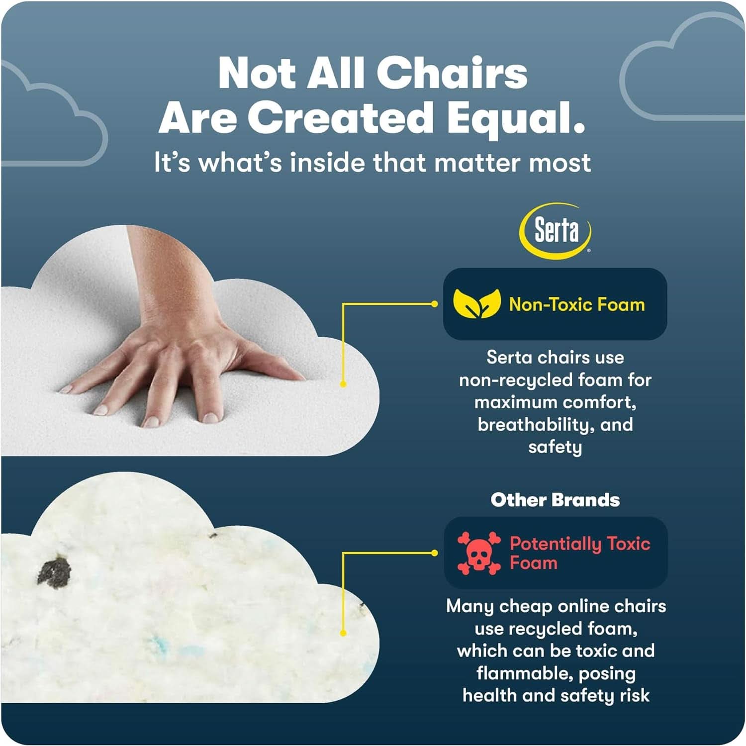 Sillón Ejecutivo Negro con Tecnología Lumbar de Aire