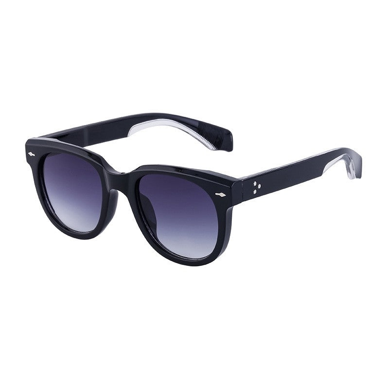 Stylish Round Frame Sunglasses For Men Outdoors