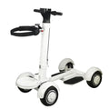 Patinete eléctrico plegable de cuatro ruedas para campo de golf, ligero y con tabla larga