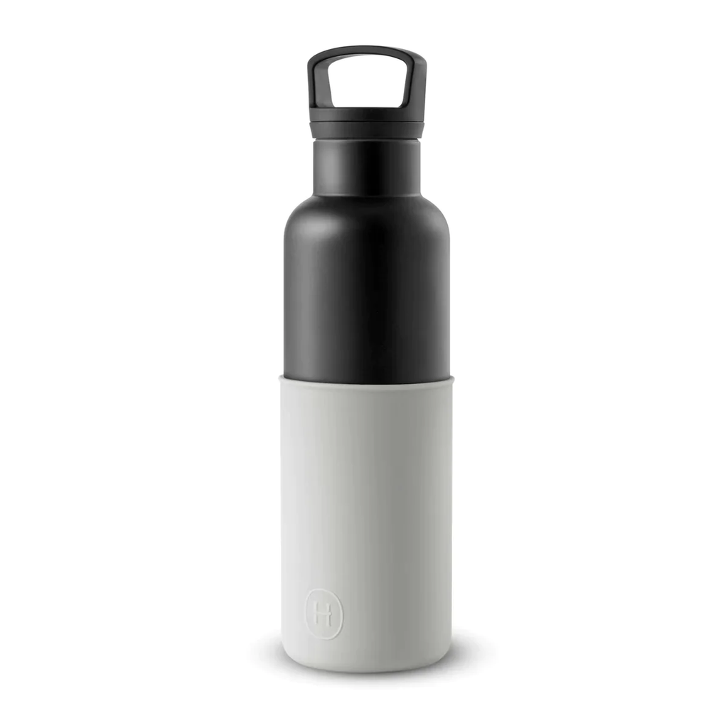 Botella de agua con aislamiento al vacío - Negra 20 oz