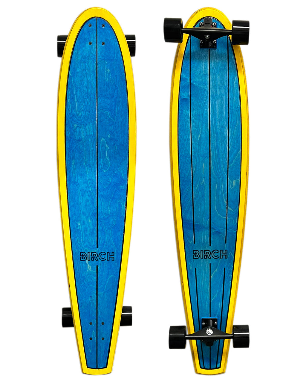 BIRCH 48" Classic Cruiser: Monopatín Longboard Clásico Retro