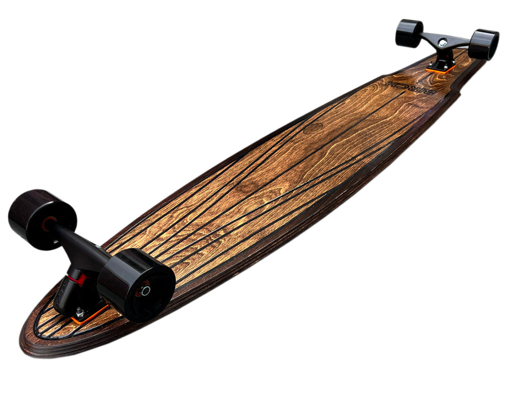 Patineta de crucero larga BIRCH 57" SHAKER - Completa o solo la tabla