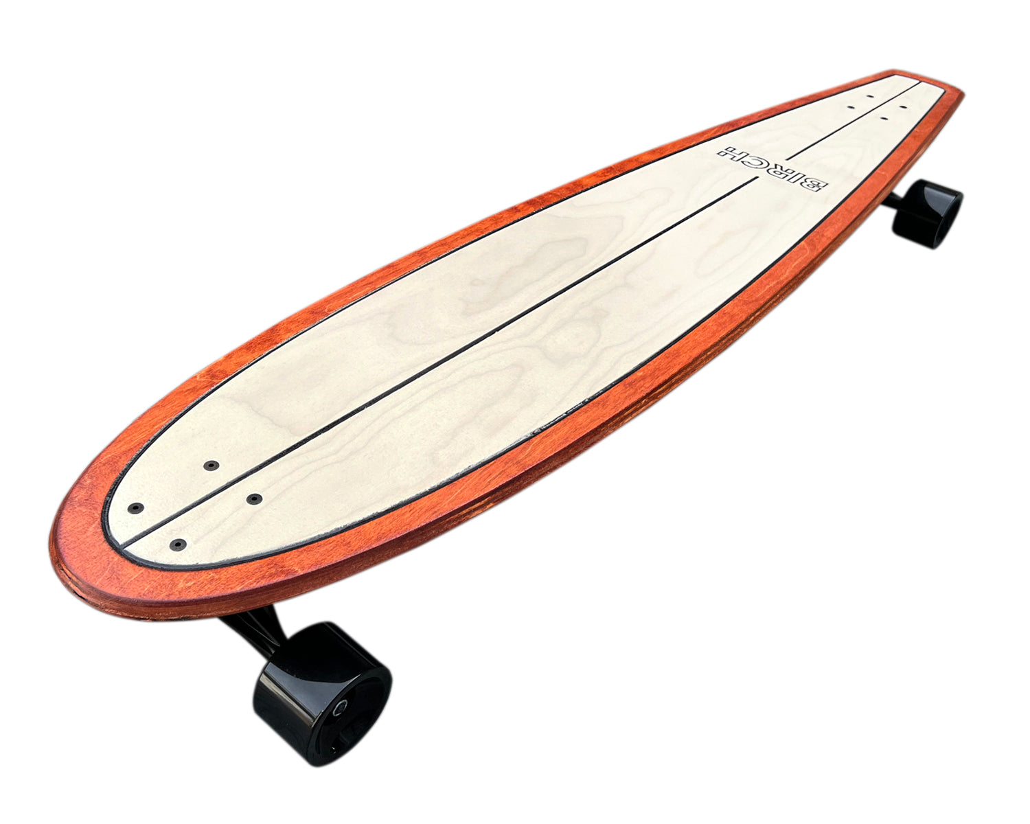 BIRCH 48" Classic Cruiser: Monopatín Longboard Clásico Retro