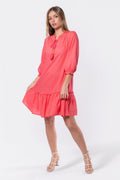 Clio Dress 37" (Pink)