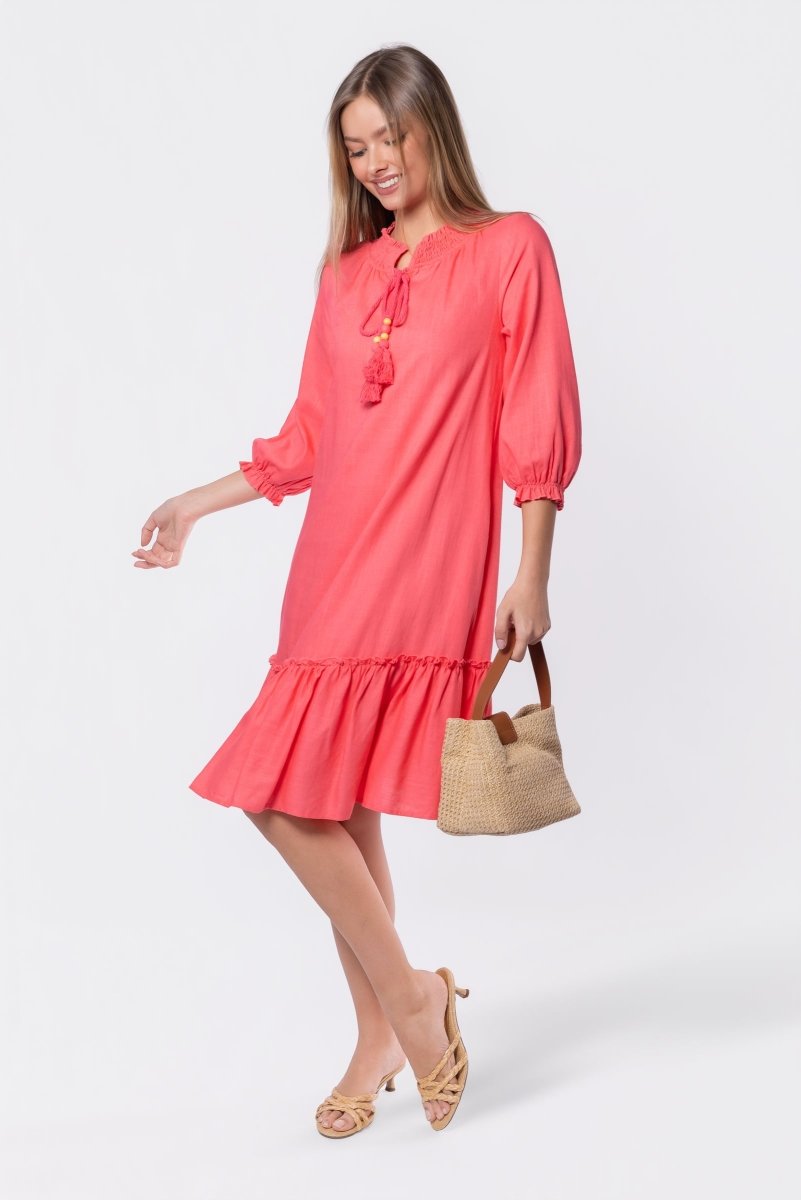 Clio Dress 40" (Pink)