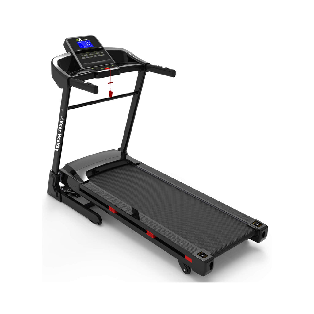 Cinta de correr eléctrica plegable Rovix Compact de 3.5HP con Bluetooth, pantalla LCD y 12 programas de carrera preestablecidos (SAK25879)