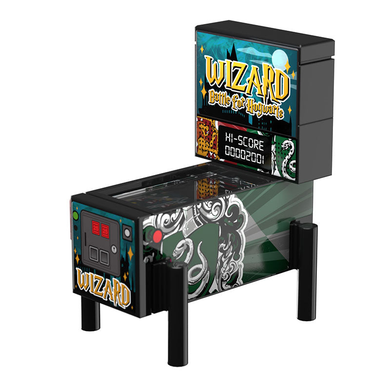 Harry Potter Pinball Arcade Machine Building Set made using LEGO parts