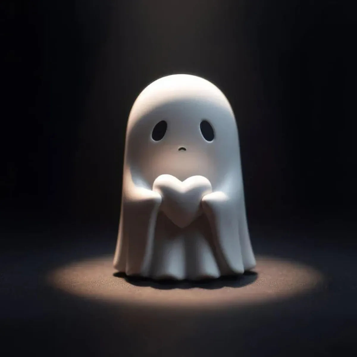 Cute Ghost Halloween Statue