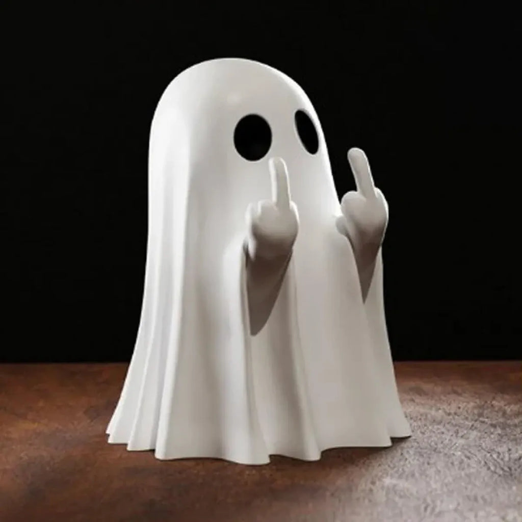 Cute Ghost Halloween Statue