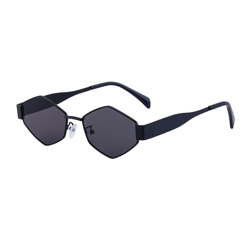 Irregular Metal Sunglasses For Women's Fashion