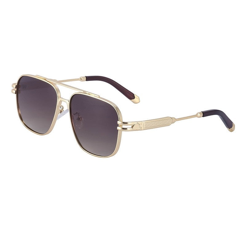 Retro Double Beam Sunglasses For Men