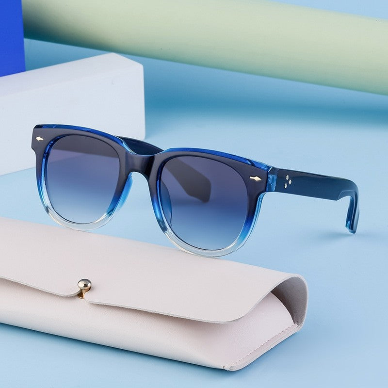 Stylish Round Frame Sunglasses For Men Outdoors