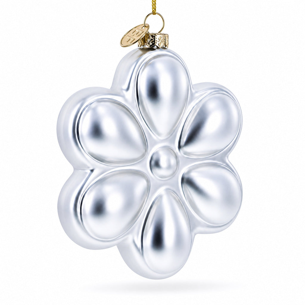 Deviled Egg Serving Plate Glass Christmas Ornament
