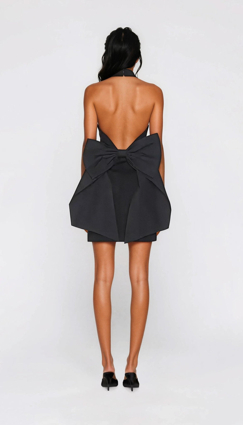 Eden Cocktail Mini Dress – Black