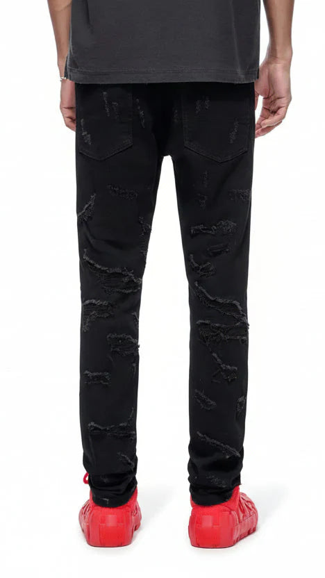 Jeans ajustados Valabasas Edge - Negro azabache