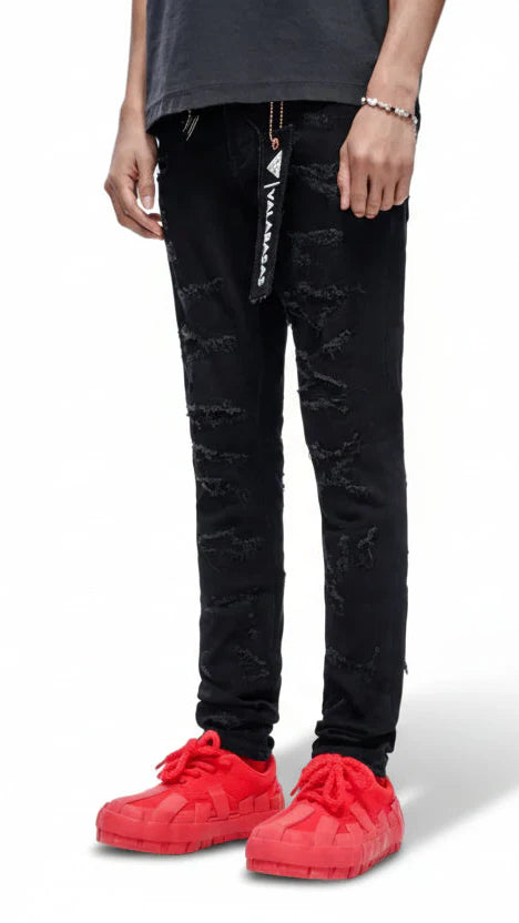 Jeans ajustados Valabasas Edge - Negro azabache