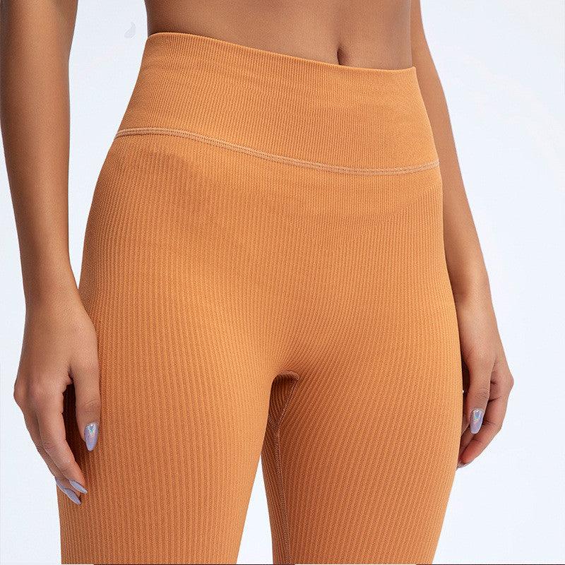 Elegant Blue Yoga Pants High Waisted Gym Leggings Yoga Leggings Seamless Gym Push Up Workout Stretch Fitness Sweatpants Ultra Soft Leggings Tight Sport Women Fitness Seamless Female Legging Tummy Control Running Pants For Training