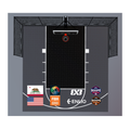 Cancha oficial de baloncesto 3x3 Enlio de EE. UU. – Certificada por la FIBA – 25' x 25' – Kit Club