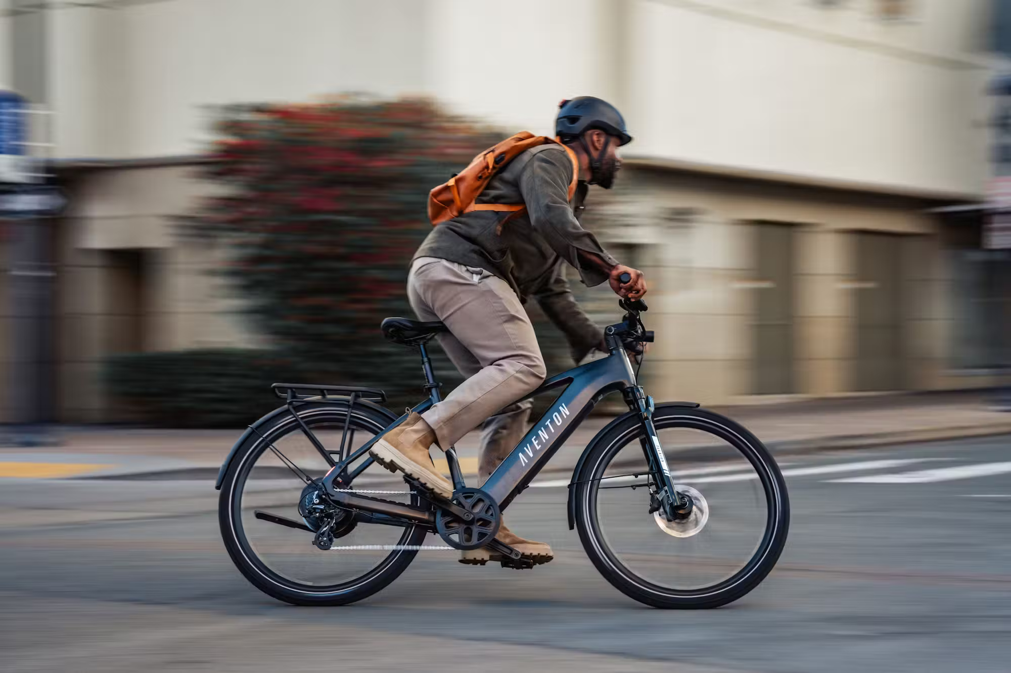 Bicicleta eléctrica urbana de paseo Aventon Level.3 (cuadro bajo)