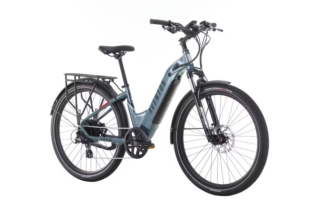 Bicicleta eléctrica urbana de paso bajo Aventon LEVEL.2