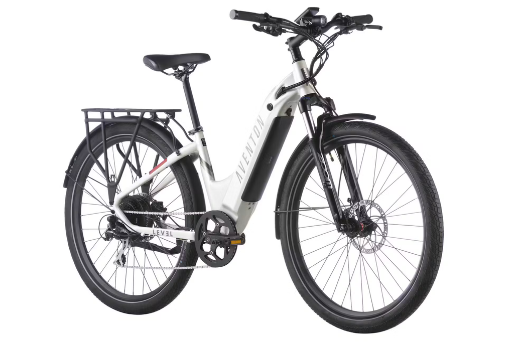 Bicicleta eléctrica urbana de paso bajo Aventon LEVEL.2