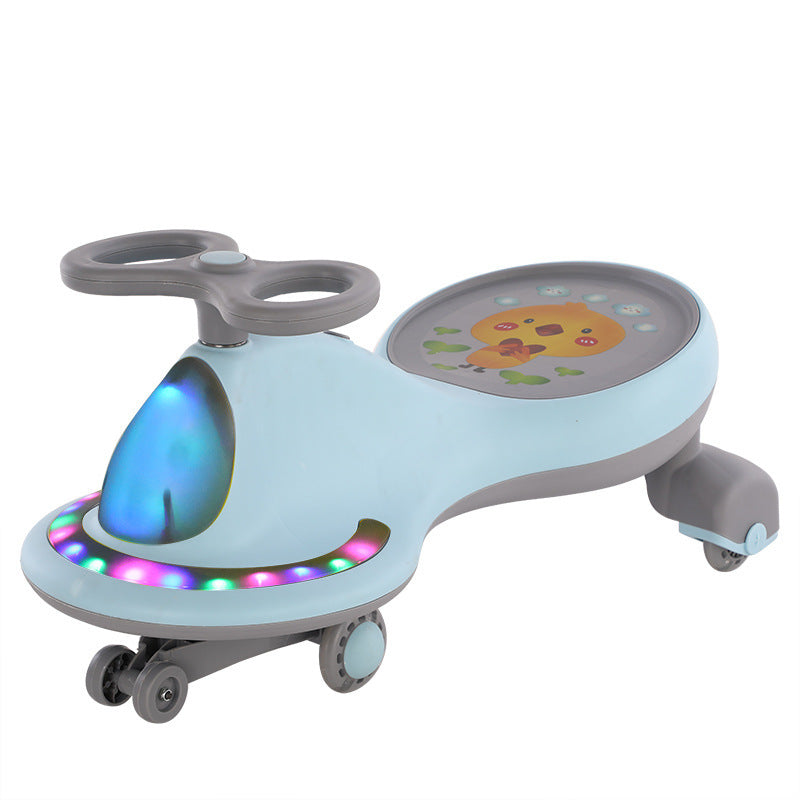 Patinete columpio antivuelco de rueda universal para niños