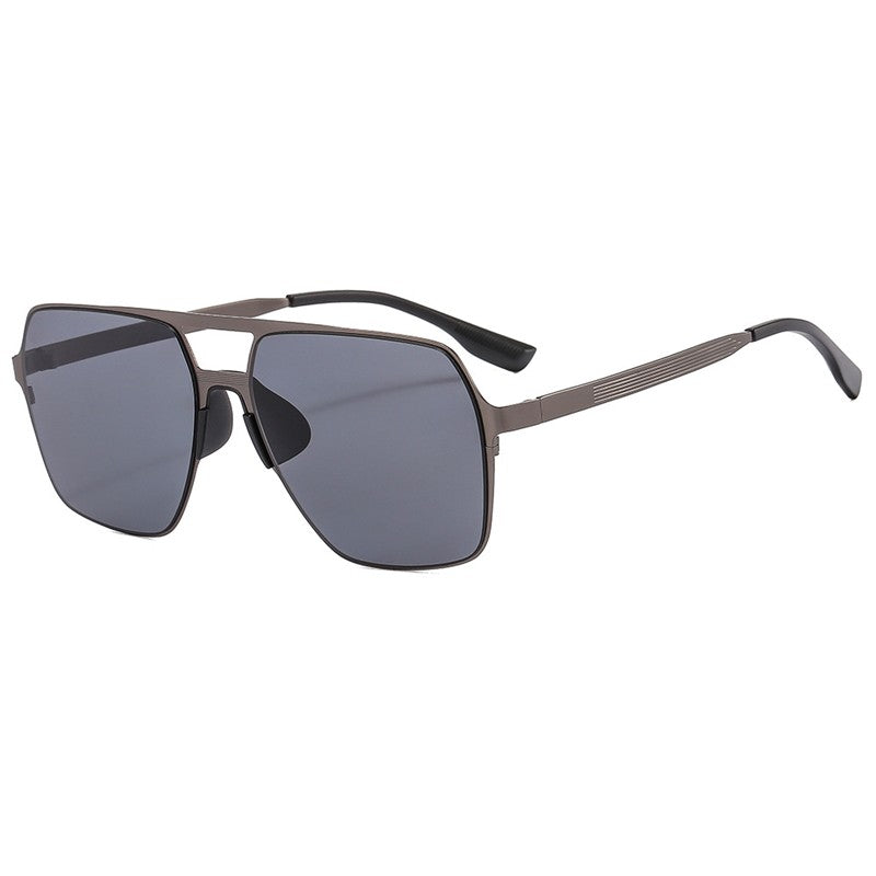 Men's Vintage Double Beam Polarized Sunglasses