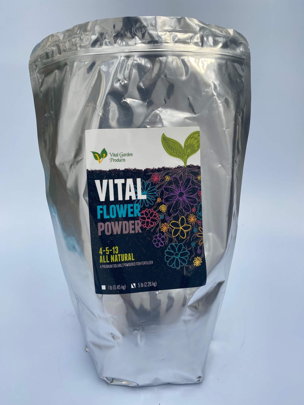 Vital Flower Powder - Soluble Bloom Fertilizer 4-5-13