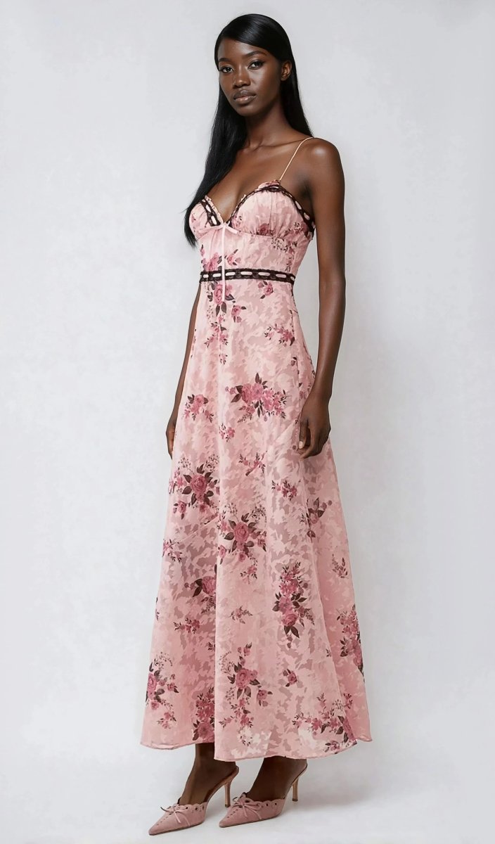 Guinevere Maxi Dress - Pink
