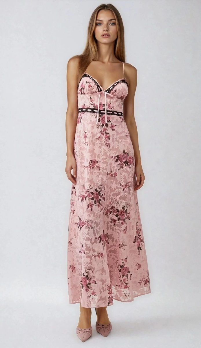 Guinevere Maxi Dress - Pink