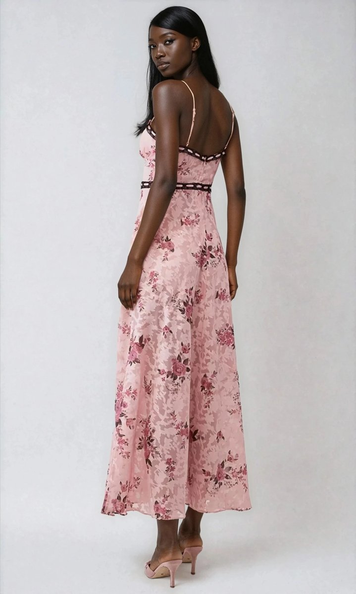 Guinevere Maxi Dress - Pink