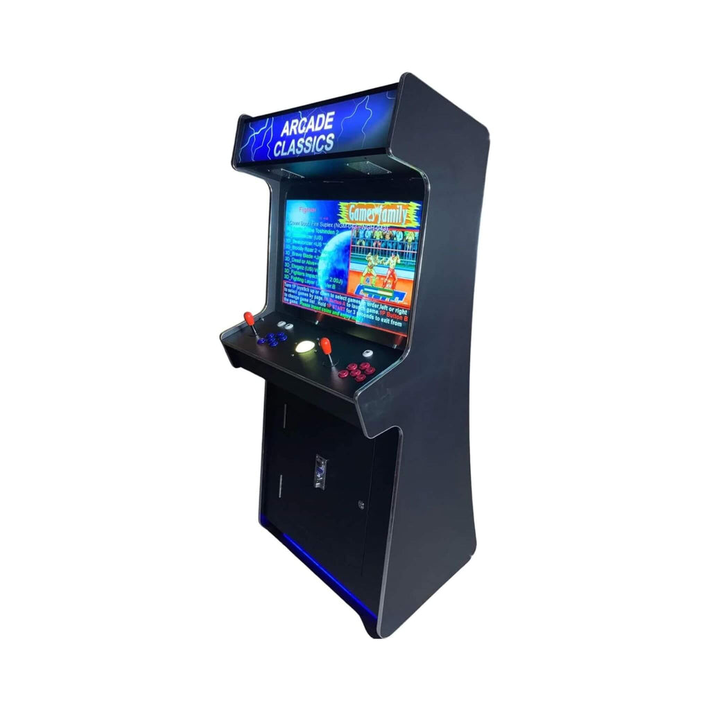 Máquina recreativa de pie comercial de tamaño completo para 2 jugadores con 4500 juegos clásicos y 2 pistolas (SAK23984)
