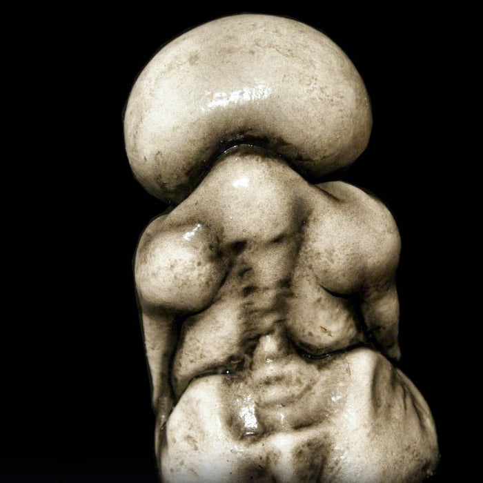 Grey Alien Monster Embryo in Formaldehyde Jar Prop