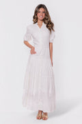 Hallie Dress (White)