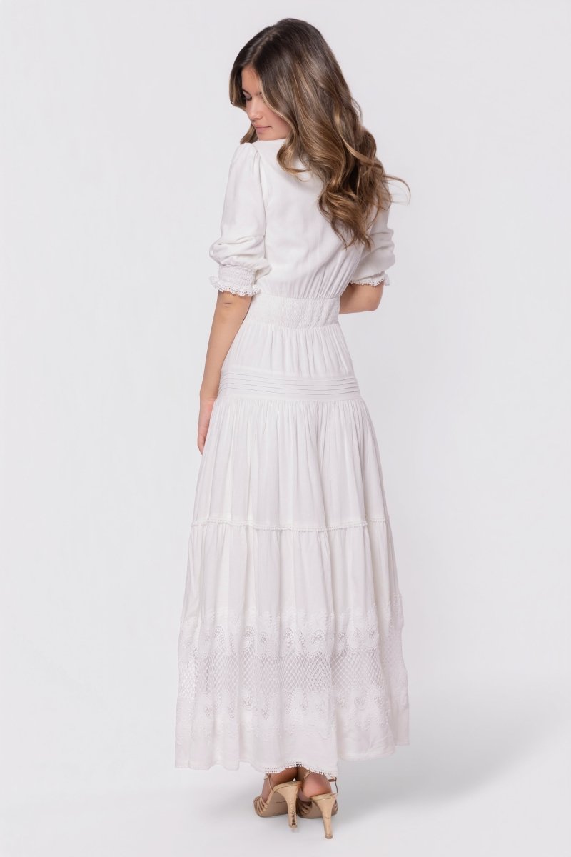 Hallie Dress (White)
